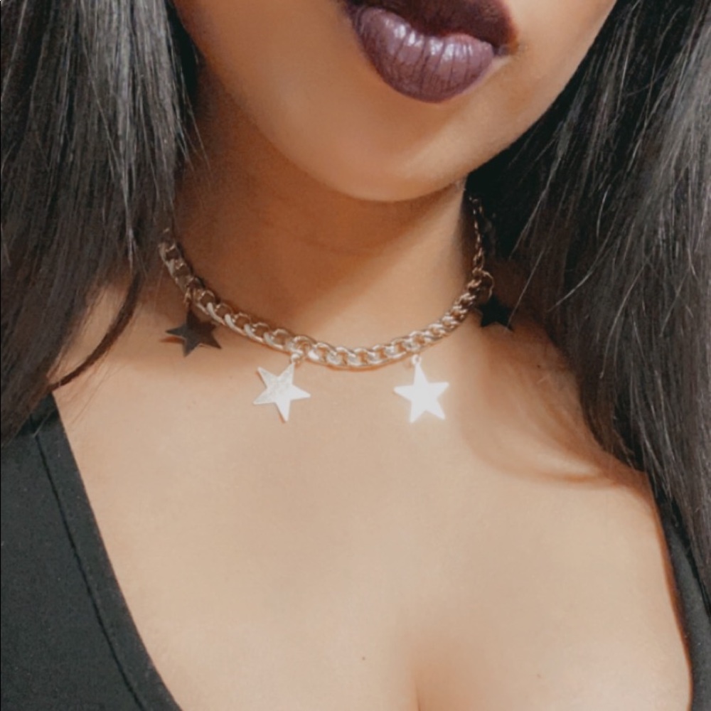 Star Gold Chain Choker